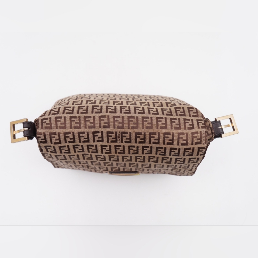 CD39 💖 FENDI Zucchino Mama Baguette - Picture 11 of 13